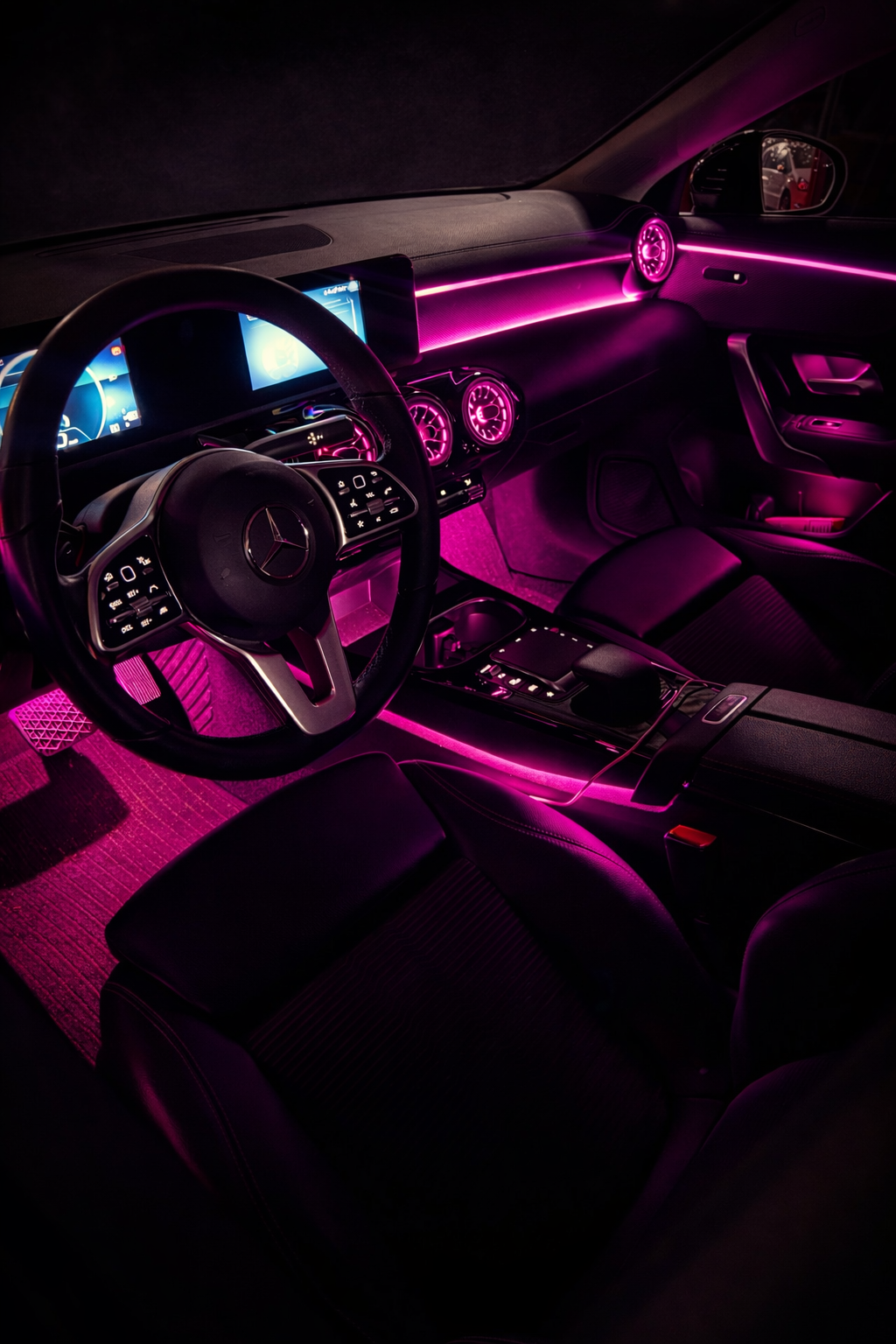 Mercedes CLA — instalación Autoluxe